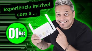 Experiência incrível com a 01Net! 