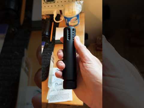 GUNTEC USA slip over barrel shroud w/ multi port muzzle brake Ruger American rifle 5.56 #rifle #gun