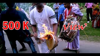 Dhol Tasa at santipur Bama kali..🤙🏼 Drum with kurkuri Awesome Playing 💥🕺🏼💃💥 My 1st Vlog video