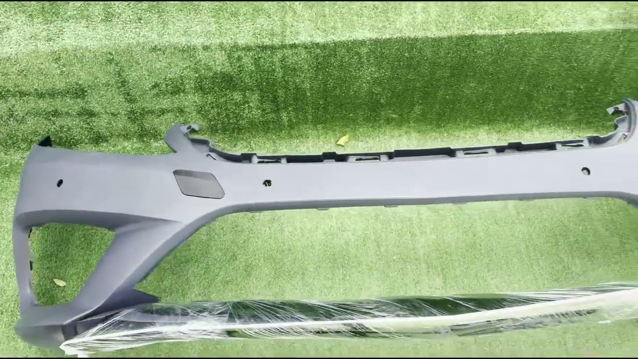 Mercedes S-сlass W222 2013-2022 гг. Передний бампер AMG (2014-2018) Video 1