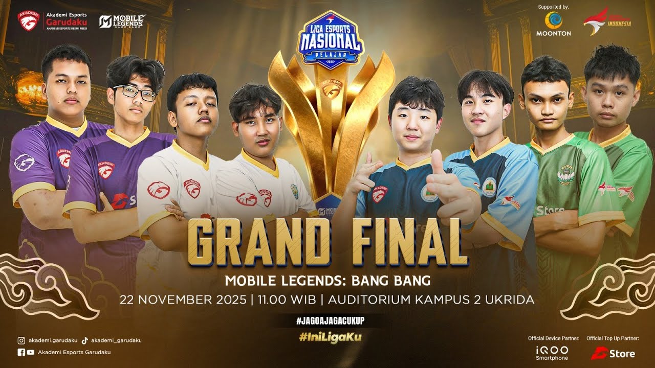 LIGA ESPORTS NASIONAL PELAJAR 2025 MLBB - GRAND FINAL