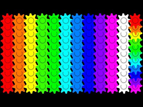 Full Option (Worms, Proliferation, The Team) Marble Survival Race in Algodoo