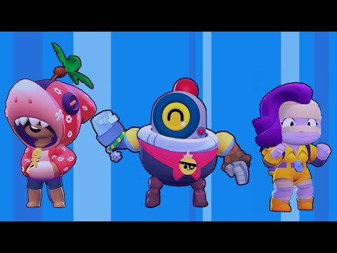 NEW BRAWLERS | NEW SKIN IDEAS Shark Leon Tropical EMZ Bea! Brawl Stars Fusion Memes #25