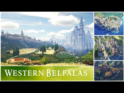 Minecraft Middle Earth Tours | Belfalas and Dol Amroth