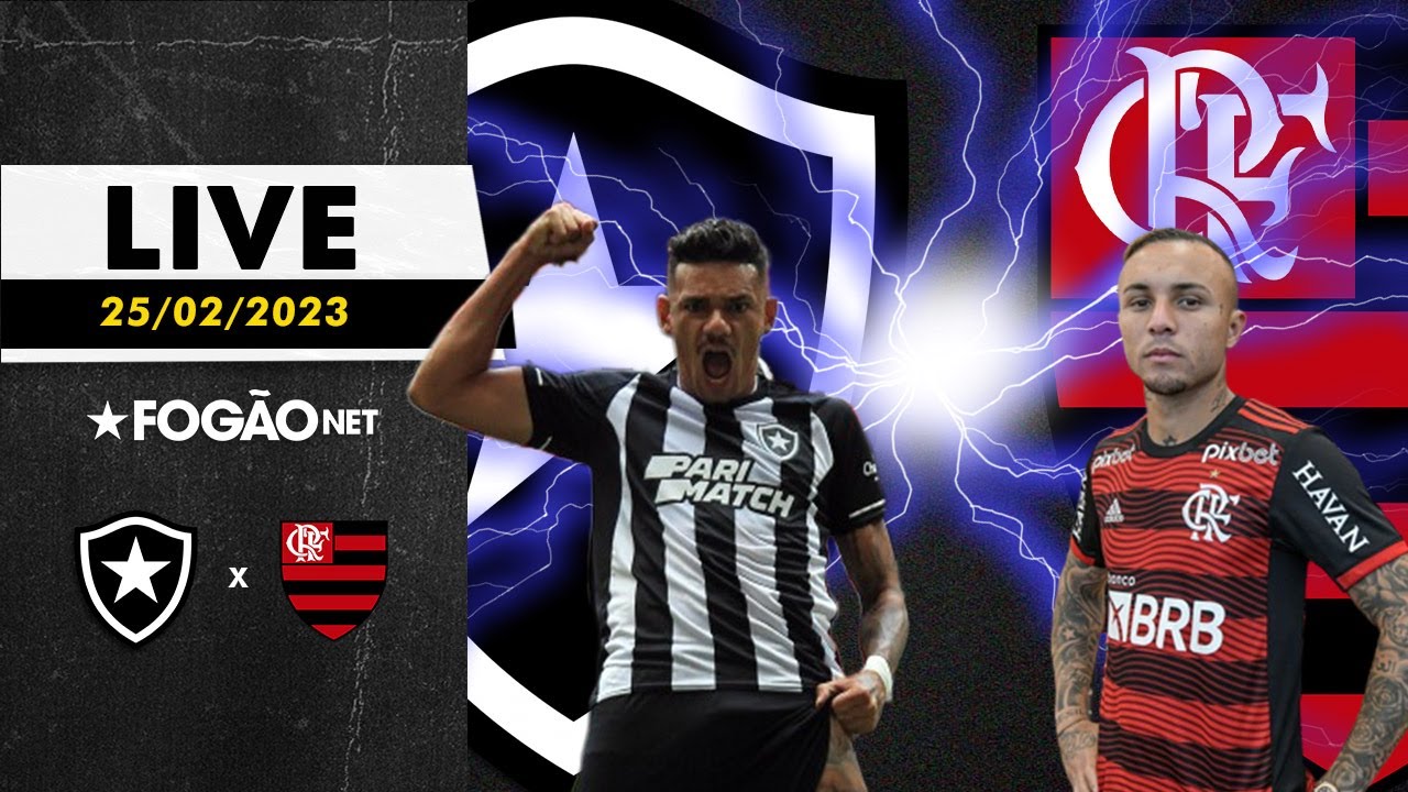 LIVE | Pré-jogo de Botafogo x Flamengo, notícias do clássico e muito mais