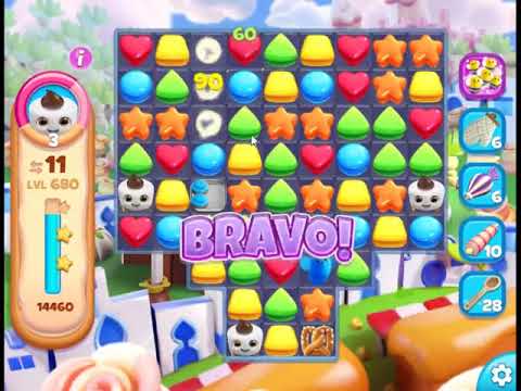 Cookie Jam Blast Level 680 - NO BOOSTERS 🍪 | SKILLGAMING ✔️