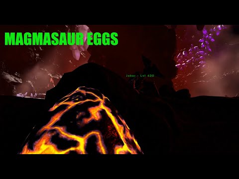 Stealing Magmasaur Eggs! - Lost Island E5 | Ark