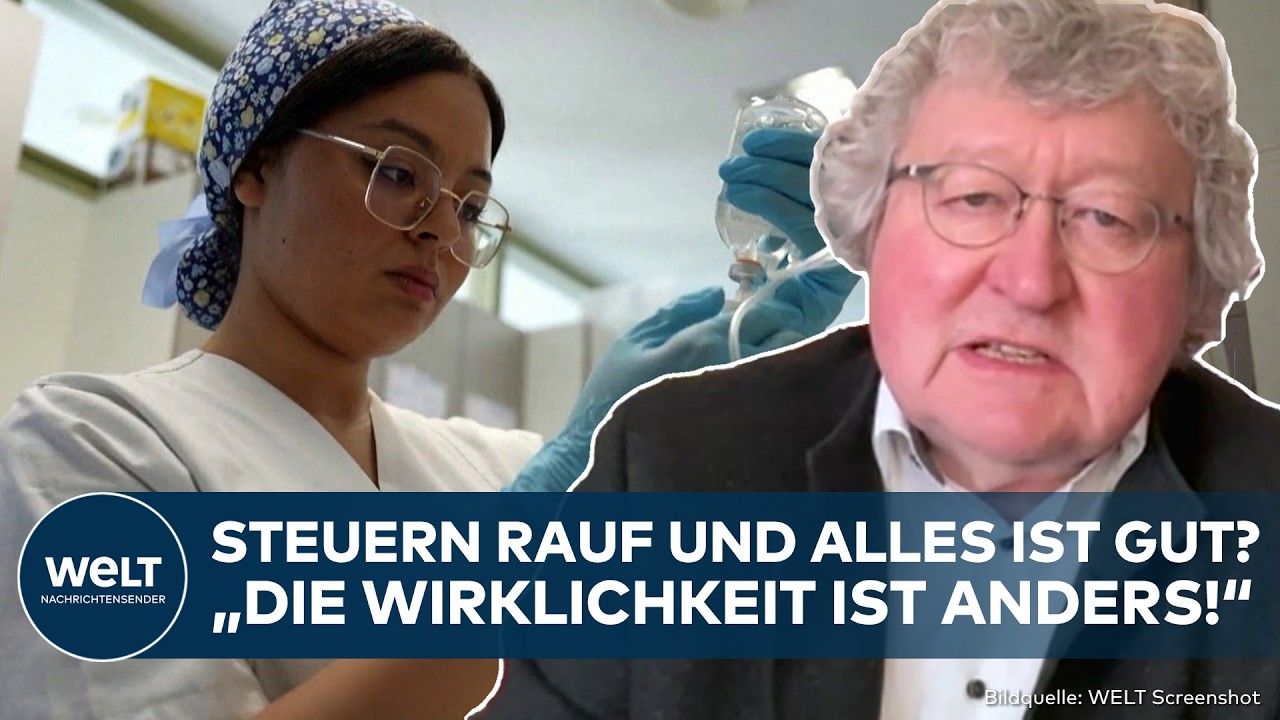 DEUTSCHLAND: Krankenkassen preschen vor! Steuer-Erhöhung! Ist das die Lösung? Experte packt aus