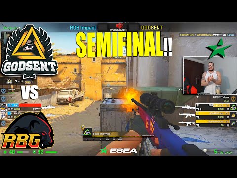 TACO E DUMAU JOGA MUITO E NARRADOR APLAUDE DE PÉ! Godsent vs RGD - ESEA Summer - HIGHLIGHTS | CSGO