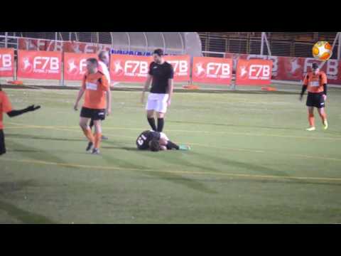 Fútbol 7 Bravo.  Segunda División.  Jornada 8.  La Lechuga Mecánica - Isbilya