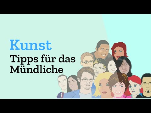 Tipps für die mündliche Prüfung in Kunst - So gelingt die Abiturprüfung mit Bildanalyse & Fragen