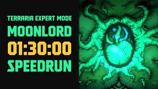 Terraria - [Expert Mode Speedrun] Moonlord in 90 minutes (no major glitches)