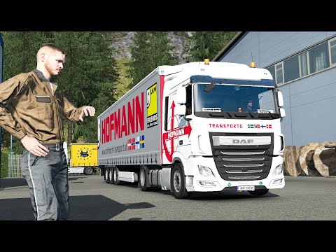 ETS2 1.35 ProMods 2.41 DAF XF106  Reutte - Östersund Part 1/2