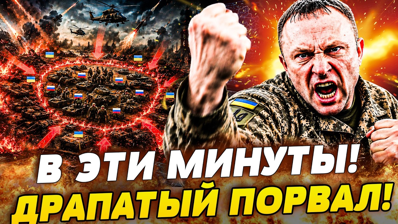 💥СРОЧНО! РУССКИЕ ПОПАЛИСЬ! ДРАПАТЫЙ УСТРОИЛ АДСКУЮ ЛОВУШКУ! СОТНИ ЖЕРТВ! | Г?