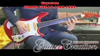 Video thumbnail for GUYATONE SHARP FIVE LG-1200 # Red Metallic 1982年製【KING OF BIZARRE】 w/Hard Case 3.81kg by Guitar Creation