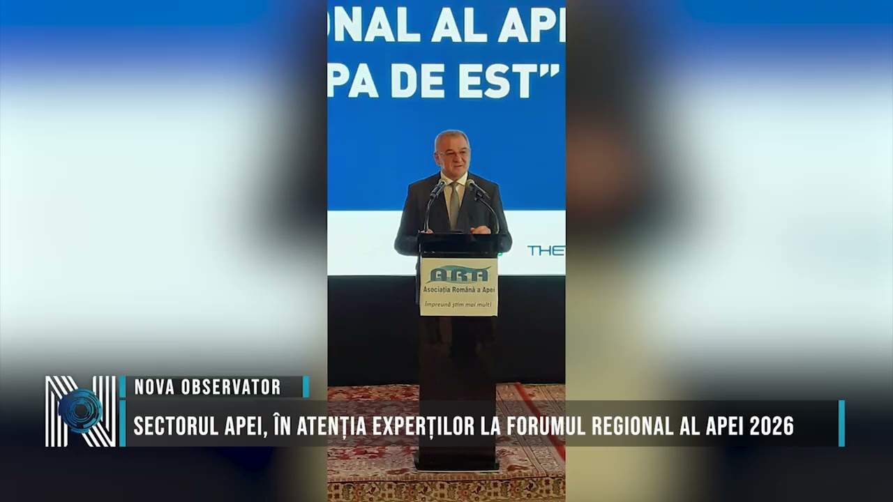 Sectorul apei, în atenția experților la Forumul Regional al Apei 2026