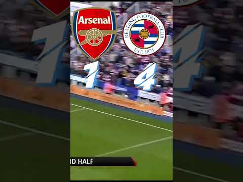 THIS GAME 🤩 🔴X🔵  #ARSENAL #READING #7-5 #CRAZYMATCH #footballshorts #soccershorts #crazyfacts