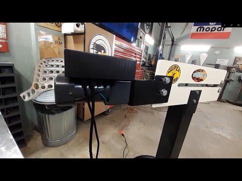 HOW TO MOTORIZE A BEAD ROLLER - WOODWARD FAB SUPER BEAD ROLLER - EASTWOOD MOTOR CONVERSION KIT