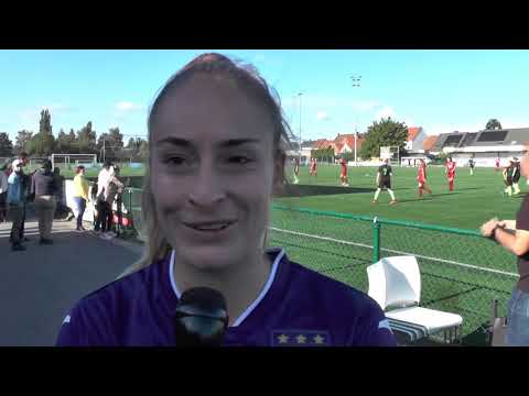 Tessa Wullaert na SV Zulte Waregem - RSC Anderlecht op 05.09.2020