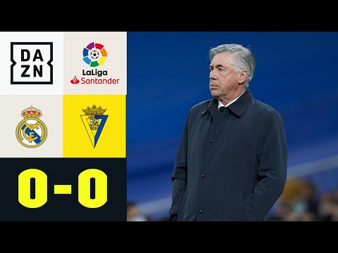 Die Königlichen schwächeln gegen Abstiegskandidat: Real Madrid - Cadiz 0:0 | LaLiga | DAZN