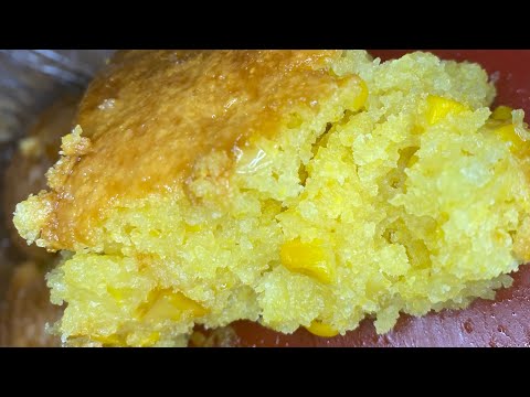MOIST MELT IN YOU MOUTH CORNBREAD SOUFFLÉ || JIFFY DO NOT FOLLOW RECIPE ON THE BACK|| EASY RECIPE