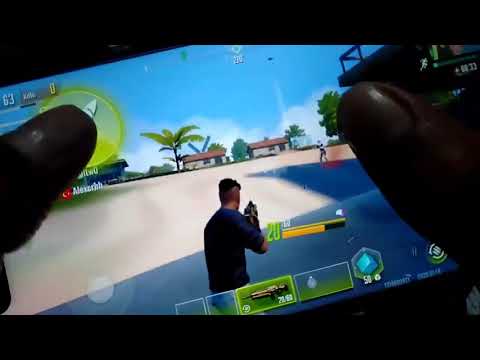 How to pickup gun in cyber hunter mobile | game setting