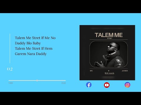 SP2 ( TALEM ME STRET ) FT JAYMOS_ BRICK RECORDZ-Lyrics Visualizer.