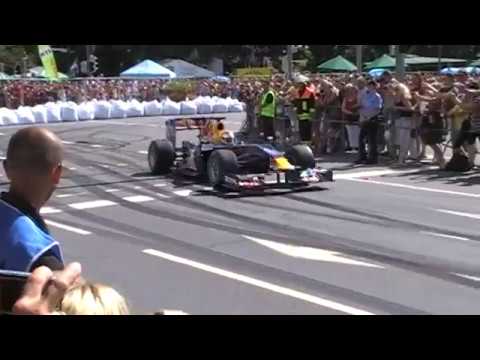 Sebastian Vettel Homerun Heppenheim Red Bull F1 Sound Fly By