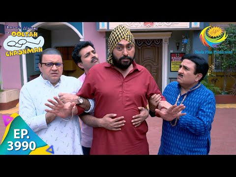 On Whom Did Sodhi Burst? | Taarak Mehta Ka Ooltah Chashmah | Full Episode | Ep 3990 | 25 Jan 2024