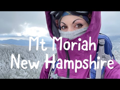 Mt Moriah Winter NH 48 #5! - New Hampshire Hiking