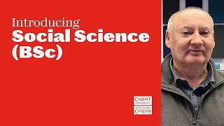 Dr Nick Baily discusses social science and what it's like to study it with us.
