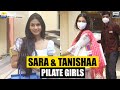 Sara Ali Khan In A Simple Salwar Suit Ajay Devgn S Sister In Law Tanishaa Mukerji At The Pilate Gym