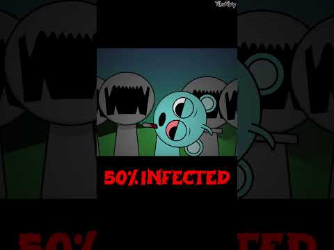 Evolution of SKY Infection | 0% - 100% percent  #sprunki  #incredibox
