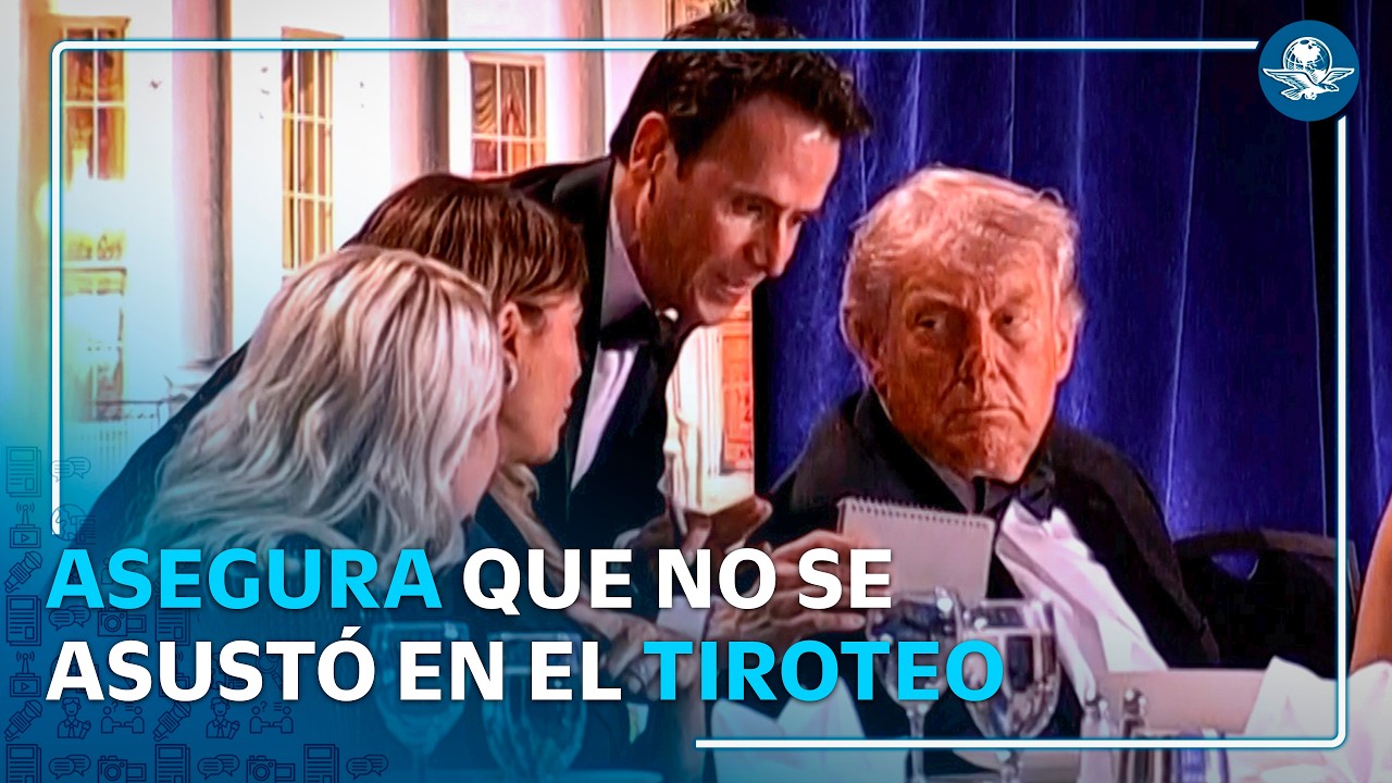 Trump dice que no estaba preocupado en el tiroteo durante cena en Washington