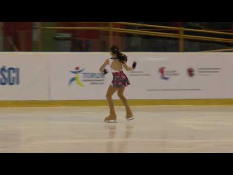 15 Sophie SPRUNG   FRA   Novice Girls SP   Mentor Torun Cup 2019