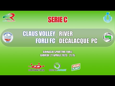Serie C: CLAUS VOLLEY FORLI FC - RIVER DECALACQUE PC