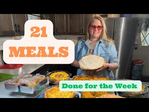 21 Pantry Meals in One Day: Realistic Weekly Meal Prep & Pantry Challenge