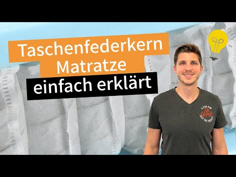Taschenfederkernmatratze einfach erklärt 💡
