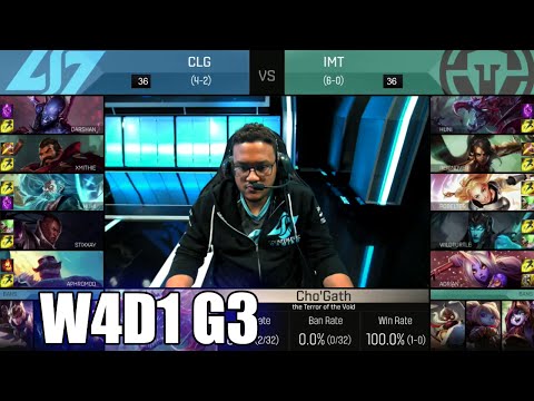 CLG vs Immortals | Week 4 Day 1 S6 NA LCS Spring 2016 | CLG vs IMT G1 W4D1