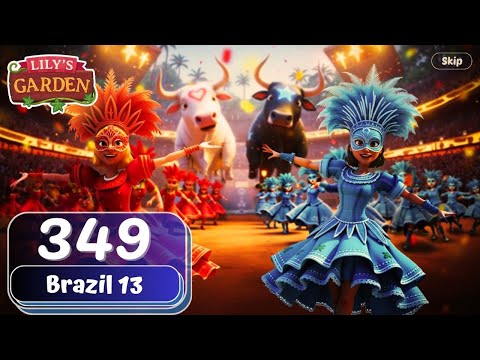 Lily's Garden - Day 349 - Brazil 13 - Gameplay