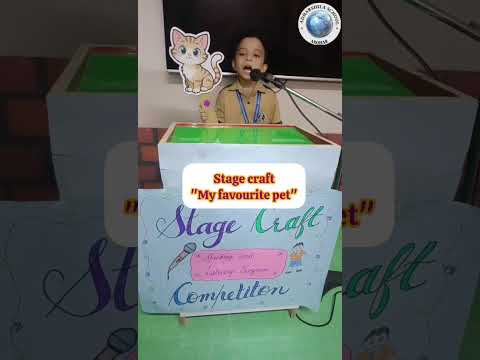 Stage Craft Competition – My Favourite Pet 🐾🎤