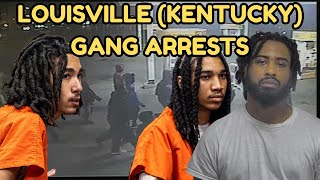Louisville Kentucky Gang Arrests: Victory Park Crips, YNO, Est Gang, West End Alliance & More