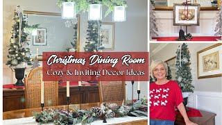 Christmas Dining Room 2024 | Transform Your Space Into A Cozy Haven For The Holidays