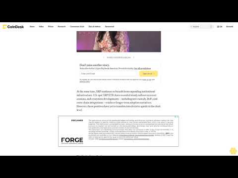 XRP po raz trzeci nie przekroczyło poziomu 2,00 USD, co oznacza punkt zwrotny w najbliższej przys...