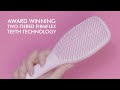Tangle Teezer The Wet Detangling Fine &amp; Fragile Mint Šepetys drėgniems ploniems ir trapiems plaukams
