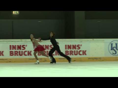 16 S. MERKWART / A. LUKACS (HUN) - ISU JGP Austria 2011 Junior Ice Dance Short Dance
