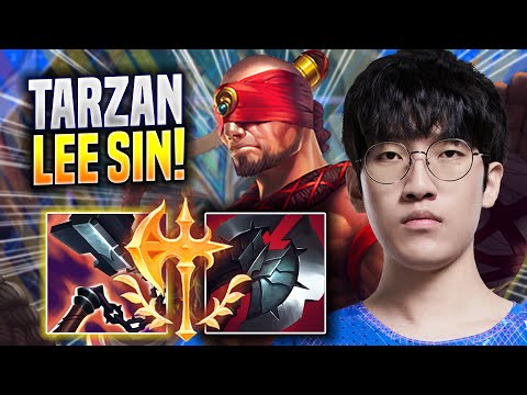 TARZAN IS A BEAST WITH LEE SIN! - LNG Tarzan Plays Lee Sin JUNGLE vs Vi! | Preseason 2023