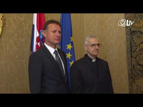 Izdvojeno 13.10.2017. – Susret predsjednika Sabora Jandrokovića i nuncija Pinta