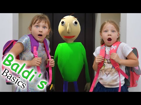 Baldi's basics in real life! How come the horror game is annoying