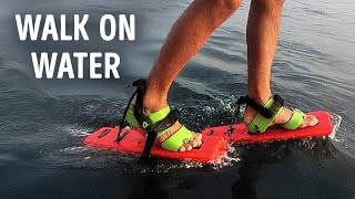 Engineers Built Shoes That Actually Let You Walk on Water